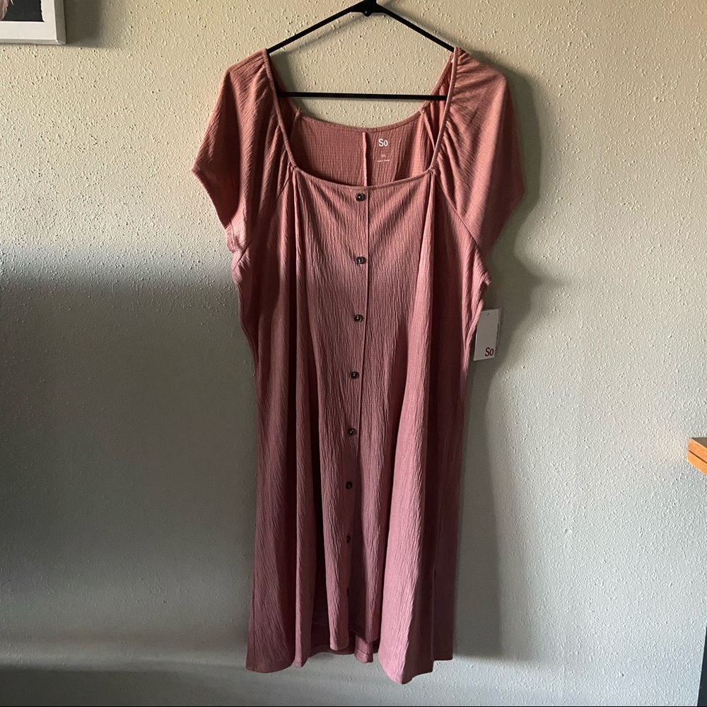 Mauve pink dress